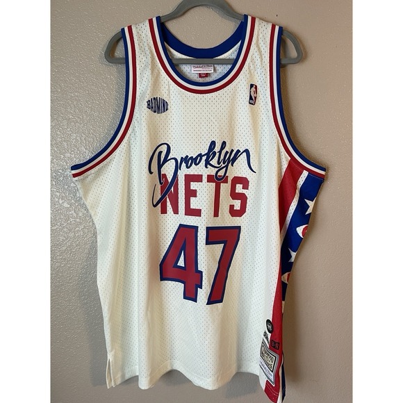 Mitchell & Ness Other - Men's 3XL NWOT Brooklyn Nets Badmon #47 Joey Bada$$ Mitchell & Ness Jersey Remix